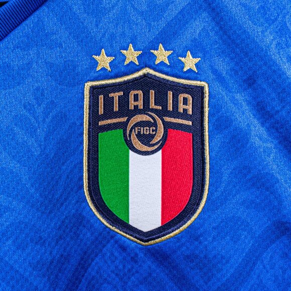 Italy 2021 Puma Home Jersey Youth Large Blokecore Soccer - Picture 6 of 10